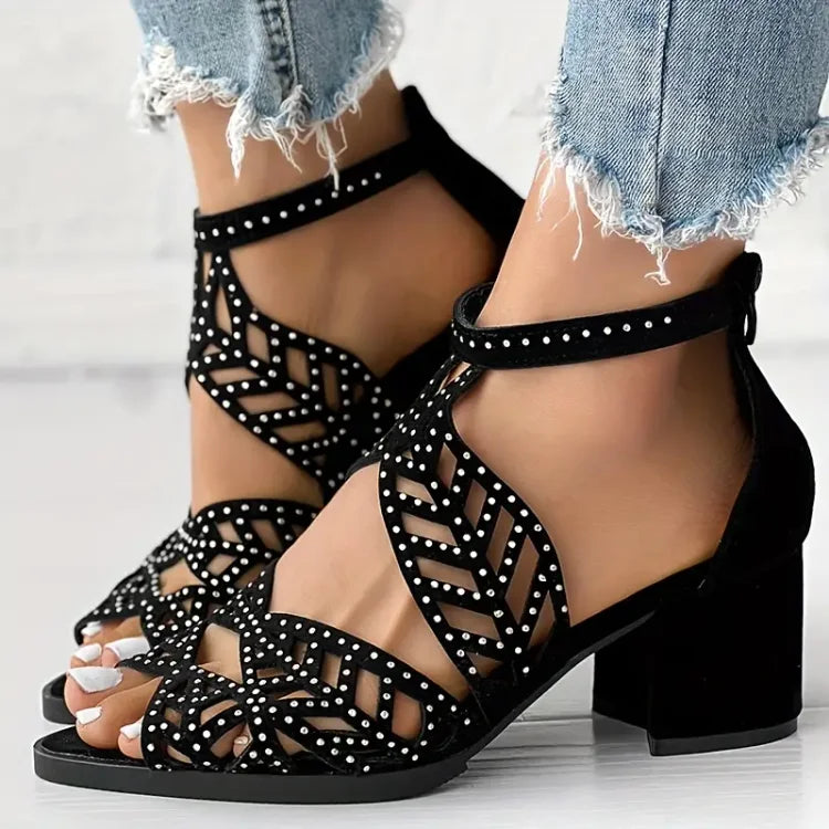 🔥Pâques - 50 % de réduction🔥25 nouveaux talons hauts creux bohèmes pour femmes