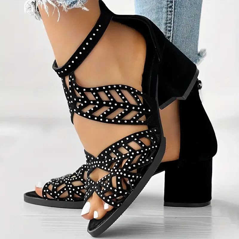 🔥Pâques - 50 % de réduction🔥25 nouveaux talons hauts creux bohèmes pour femmes