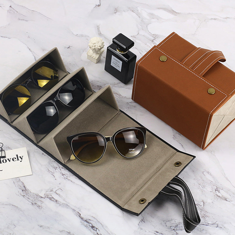 🎉🎉🎉🥳🥳👓 Sac de rangement en cuir Multi - lunettes
