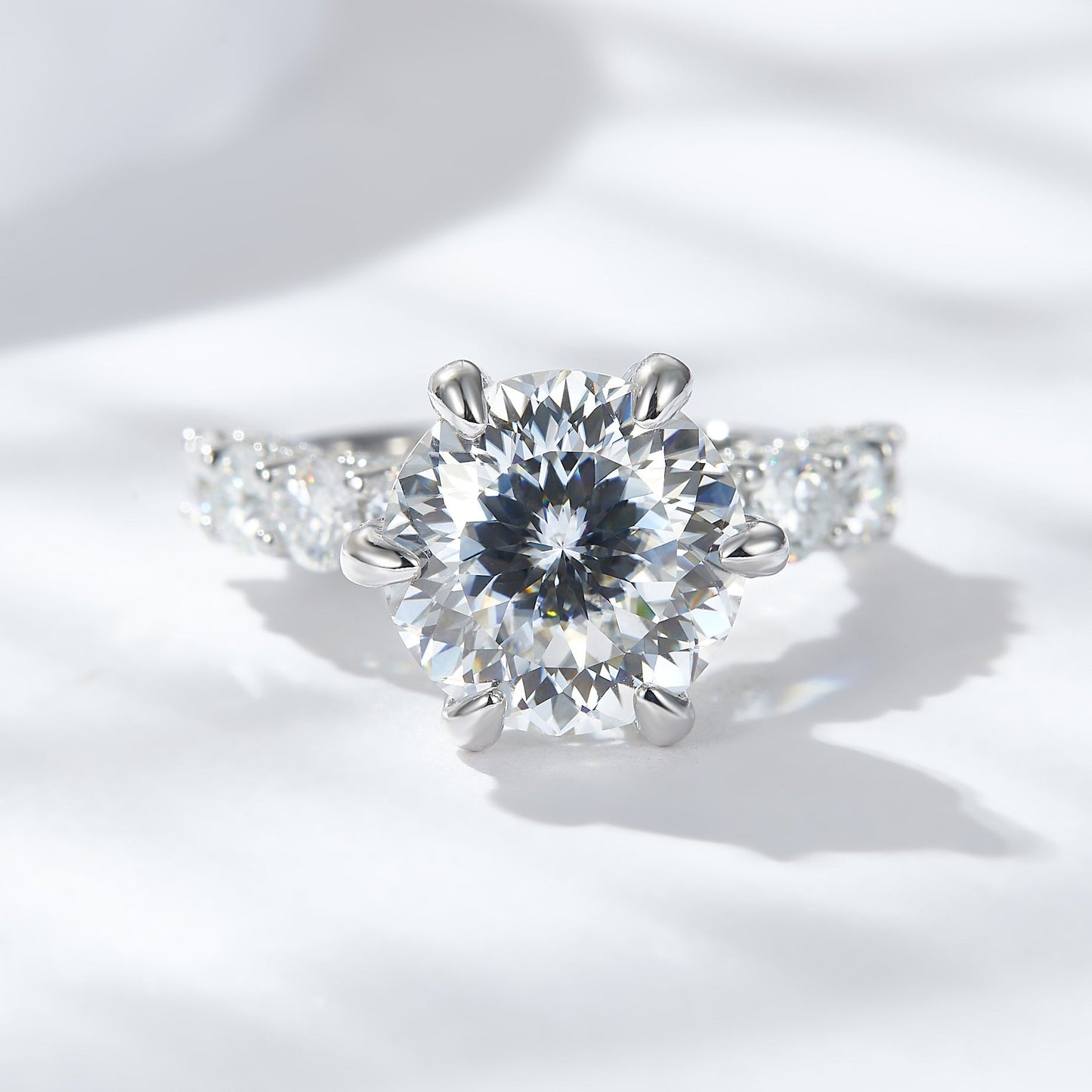 ⏳Bague spéciale⌛5 carats en argent sterling Clair de lune limitée dans le temps