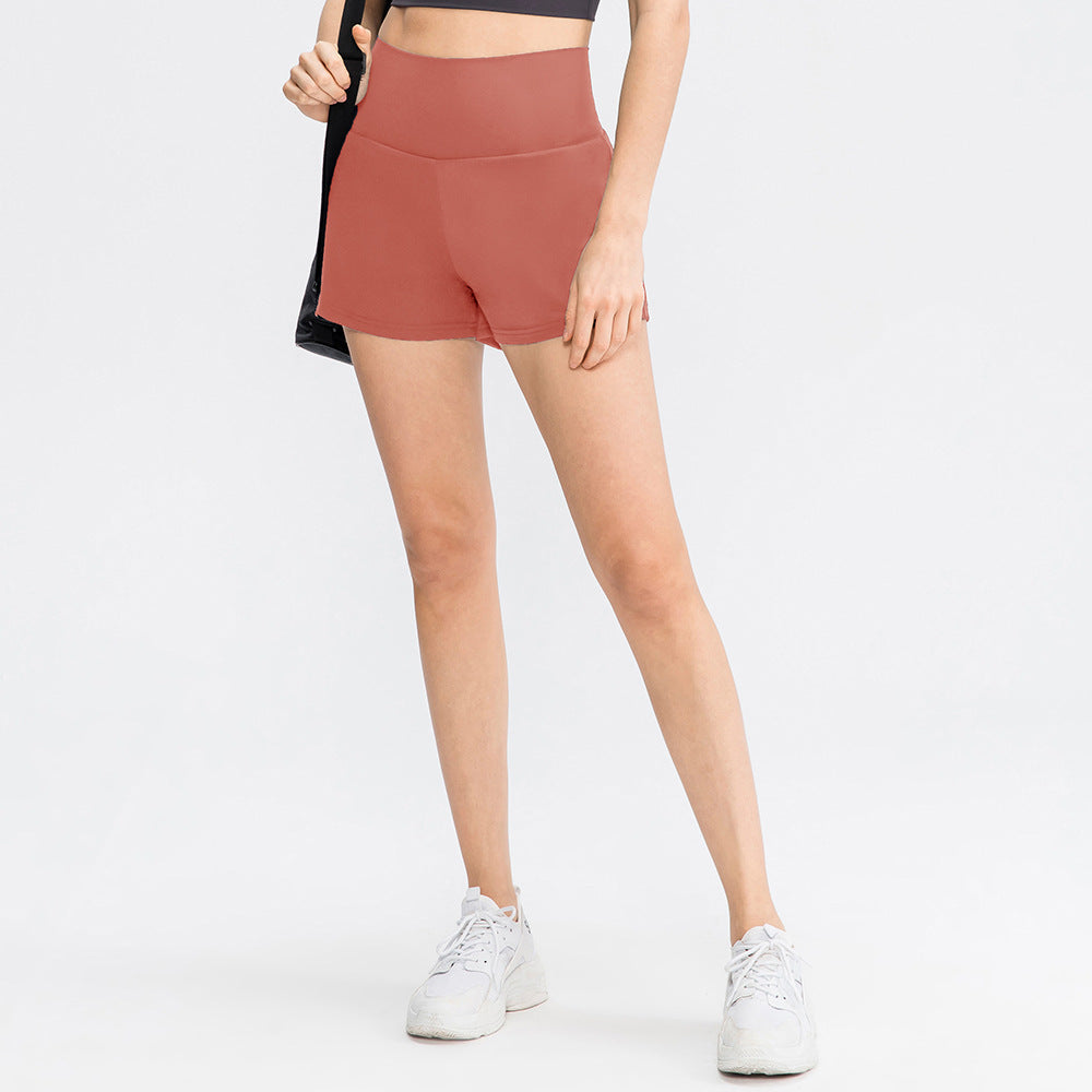 Short de yoga taille haute