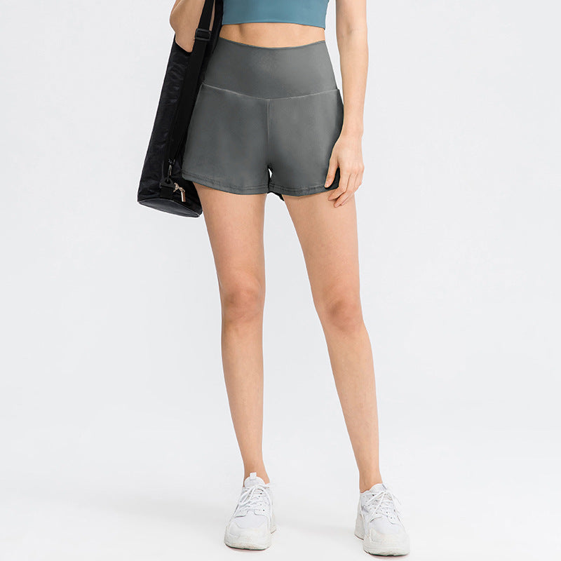 Short de yoga taille haute