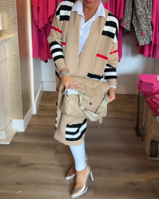 💃Seasonal Specials💃Long Sleeve Striped Cardigan