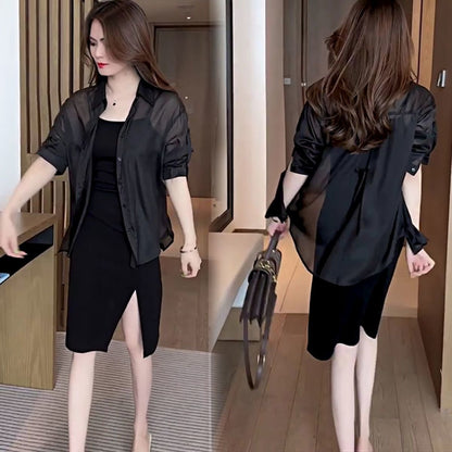 🎁Hot Sale 50% OFF⏳Sunscreen Chiffon Shirt