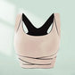 Traceless front buckle crossed sports corrective backless bra
