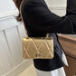 Women's Elegant Lozenge Pattern Shoulder Bag