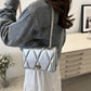 Women's Elegant Lozenge Pattern Shoulder Bag