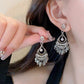 Women’s Vintage Sparkling Crystal Chandelier Earrings
