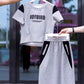 Sporty Short Sleeves T-Shirt & Midi Skirt Set
