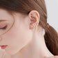 Silver Fishtail Pearl Earrings