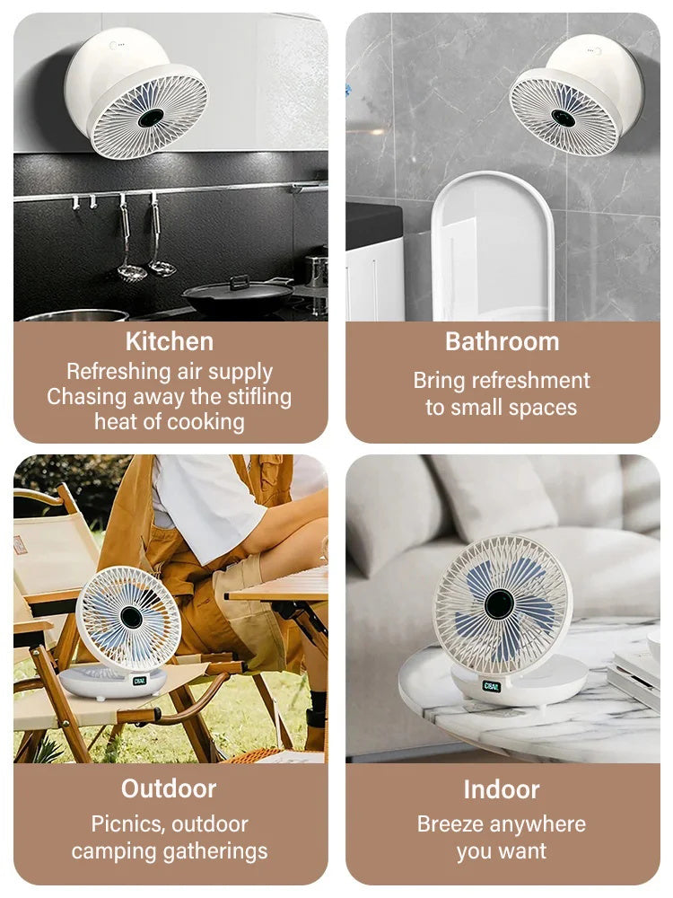 Ventilateur de cuisine domestique à double usage