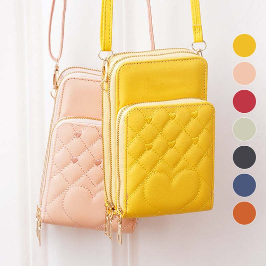 Multi-compartments Stylish Phone Bag