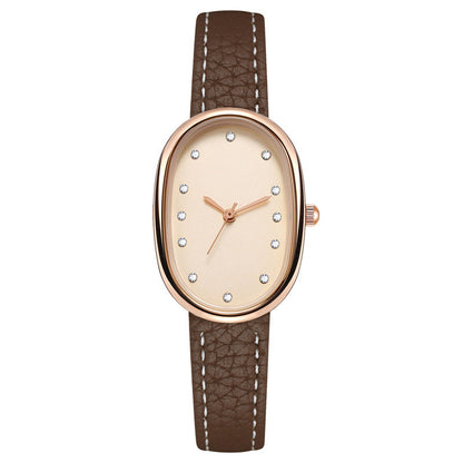 Women’s Slim Oval Wristwatch