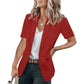 ✨Nouvelle Arrivée✨🌸Blazer décontracté élégant à manches courtes pour femmes