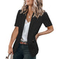 ✨Nouvelle Arrivée✨🌸Blazer décontracté élégant à manches courtes pour femmes