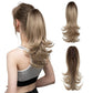 ✨Le secret de la confiance👸Femmes légèrement bouclés Fibre chimique Simulation de cheveux Fausse queue de cheval naturelle épingle à cheveux
