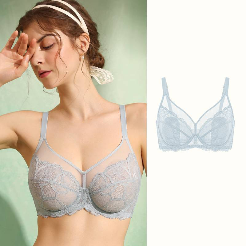 Soutien-Gorge Fin Anti-Affaissement à Bonnet Complet avec Maintien pour Femmes
