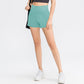 Short de yoga taille haute