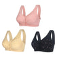 🔥Pay 1 Get 2(3packs)🔥Design for Senior Front Closure Cotton Bra-FREE SHIPPING