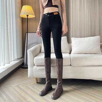 🔥Hot Sale🔥[warm gift] Winter Women's Plush lined Slim Jeans(42%OFF)