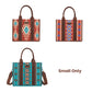 Best Gift for Her - Vintage Bohemian Style Large Capacity Women's Leather Tote Bag