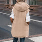 Great Gift! Women's Fall Reversible Vest Sleeveless Faux Fleece Jacket