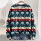 🎅🎄Buy 2 Free shipping🎄Christmas Tree Print Knit Pullover Sweater