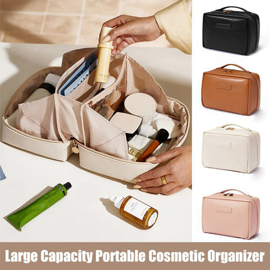 🎊Christmas Pre-sale-40% Off🎊180° 5-layer Large Capacity Portable Cosmetic Storage Bag