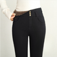 🎅🎄Christmas Early Sale 45% OFF🎄Women's Thickened Warm High Waist Stretch Black Tight Trousers